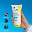 CERAVE HIDRATÁLÓ FÉNYVÉDŐ SPF50 ARCRA ÉS TESTRE 75 ML