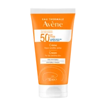 AVÉNE Napvédő Arckrém Száraz, Érzékeny Bőrre SPF50+ 50 ml