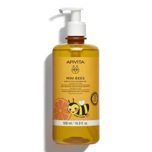 APIVITA MINI BEES BŐRKÍMÉLŐ TUSFÜRDŐ GYEREKEKNEK  500 ml