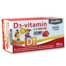 JUTAVIT D3-VITAMIN KID 800NE RÁGÓTABLETTA EPER 60X