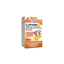 JUTAVIT C VIT.KID 200MG+D3 VIT.RAGOTABL.NAR 100X