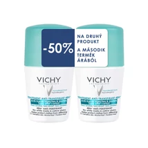 VICHY DEO 48H IZZADSÁGSZABÁLYZÓ DEO FOLTMENTES  GOLYÓS DUOPACK ZÖLD 2X50ML