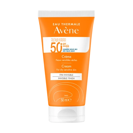 AVÉNE Napvédő Arckrém Száraz, Érzékeny Bőrre SPF50+ 50 ml