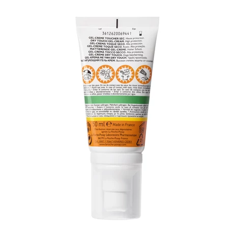 LRP ANTHELIOS OIL CONTROL MATTÍTÓ GÉLES KRÉM SPF50  50 ML