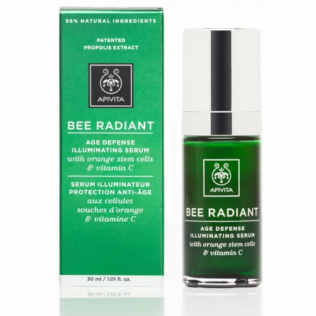 APIVITA BEE RADIANT BŐRFIATALÍTÓ ÉS RAGYOGÁST FOKOZÓ SZÉRUM 30ML