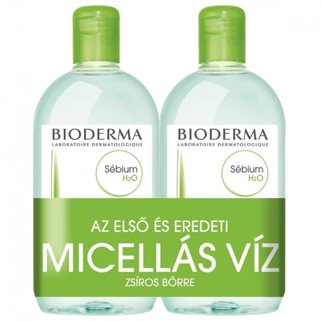 BIODERMA SEBIUM H2O MICELLAFESZTIVÁL 2X500ML