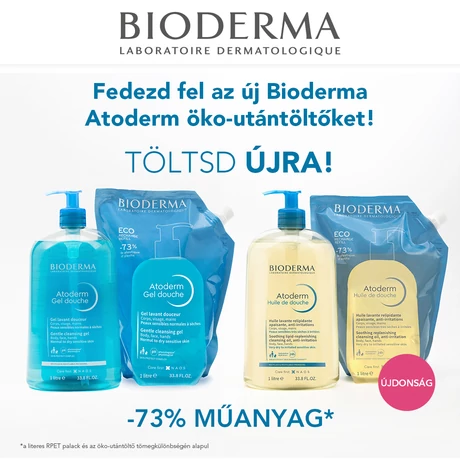 BIODERMA ATODERM TUSFÜRDŐ UTÁNTÖLTŐ 1L