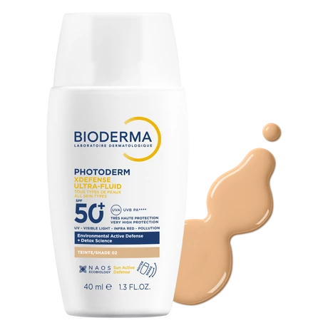 BIODERMA PHOTODERM SPF50+ XDEFENSE 02 MEDIUM 40ML