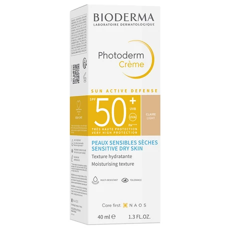BIODERMA PHOTODERM  SZÍNEZETTKRÉM  SPF50+ 40 ML