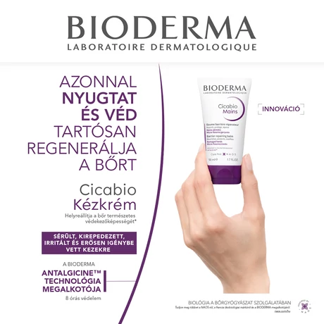 BIODERMA CICABIO KÉZKRÉM 50 ML