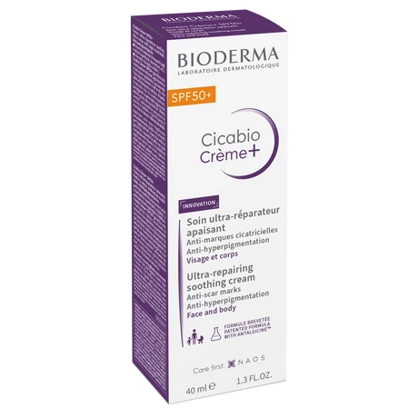 BIODERMA CICABIO SPF50+ NYUGTATÓ REGENERÁLÓ KRÉM 30ML
