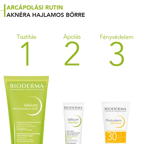 BIODERMA SEBIUM KERATO + GÉL-KRÉM 30 ML