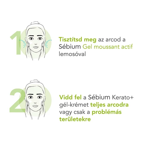 BIODERMA SEBIUM KERATO + GÉL-KRÉM 30 ML