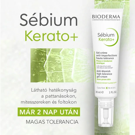 BIODERMA SEBIUM KERATO + GÉL-KRÉM 30 ML