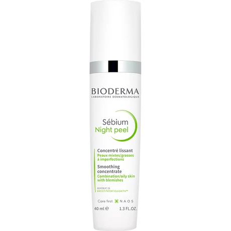 BIODERMA SEBIUM NIGHT PEEL (HÁMLASZTÓ KONCENTRÁTUM )40ML