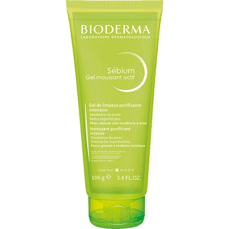 BIODERMA SEBIUM GÉL MOUSSANT ACTIF 200ML