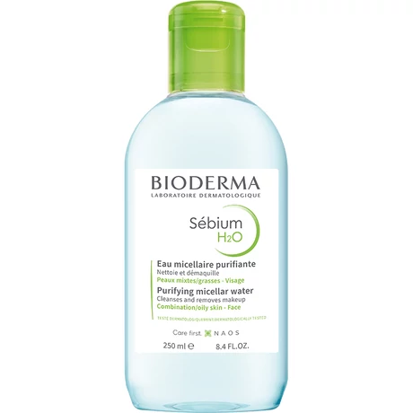 BIODERMA SEBIUM H2O ARCLEMOSÓ KEVERT BŐRRE 250ML