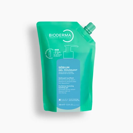 Bioderma Sébium Gel moussant habzó gél utántöltő 400 ml