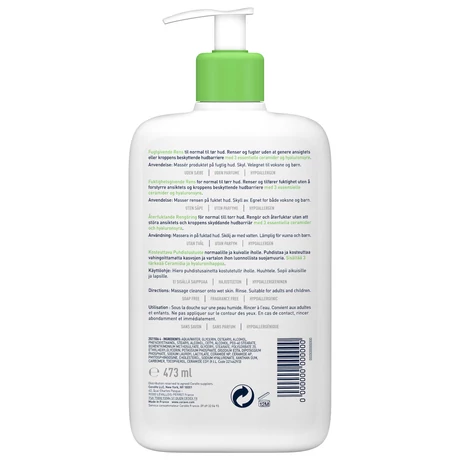 CERAVE HIDRATÁLÓ TISZTÍTÓ 473ML