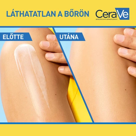 CERAVE HIDRATÁLÓ FÉNYVÉDŐ SPF50 ARCRA ÉS TESTRE 177 ML