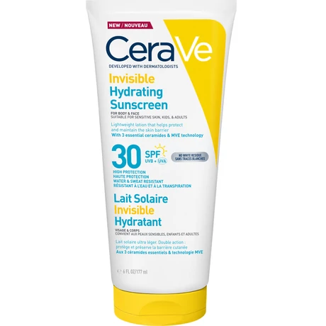 CERAVE HIDRATÁLÓ FÉNYVÉDŐ SPF30 ARCRA ÉS TESTRE 177 ML