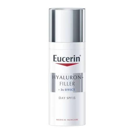 EUCERIN HYALURON-FILLER NAPPALI KRÉM NORMÁL, VEGYES BŐRRE PUMPÁS 50ML