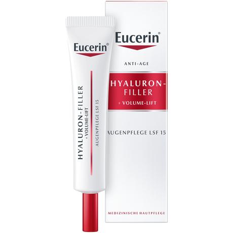 EUCERIN HYALURON-FILLER+VOLUME LIFT SZEMKÖRNYÉKÁPOLÓ 15ML