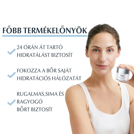 EUCERIN AQUAPORIN ARCKRÉM SZÁRAZ ÉS ÉRZÉKENY BŐRRE 50ML