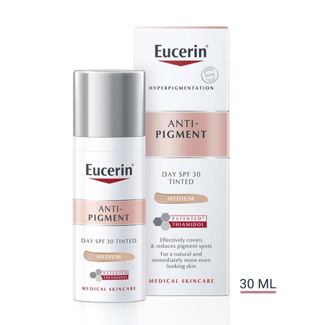 EUCERIN ANTI PIGMENT FF30 ARCKRÉM NAPPALI MEDIUM SZÍNEZETT 50ML