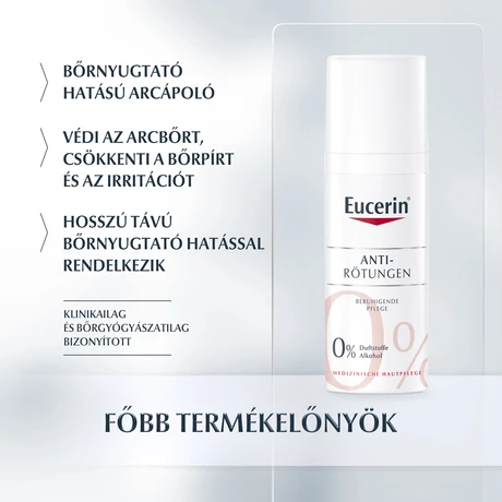 EUCERIN ANTI-REDNESS BŐRPÍR ELLENI ARCÁPOLÓ 50ML