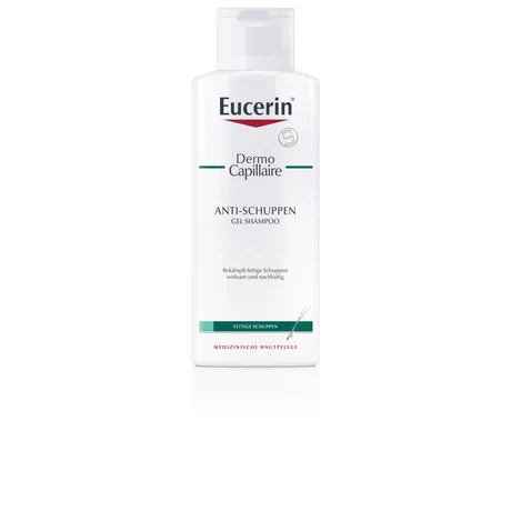 EUCERIN DERMOCAPILLAIRE KORPÁSODÁS ELLENI SAMPON ZSÍROS KORPÁRA 250ML
