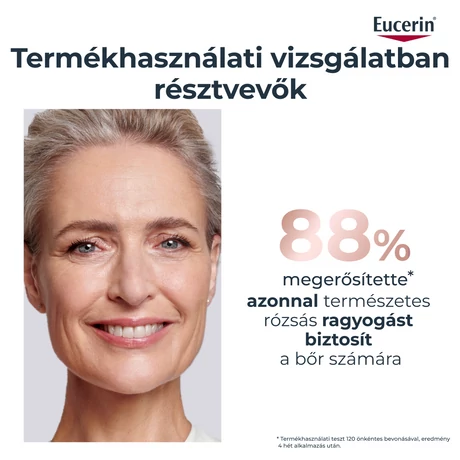 EUCERIN HYALURON-FILLER+ELASTICITY BŐRTÖMÖRSÉGET REGENERÁLÓ NAPPALI ARCKRÉM SPF30 ROSE 50ML