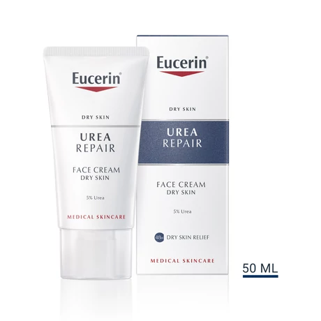 EUCERIN 5% UREA NAPPALI ARCKRÉM 50 ML   