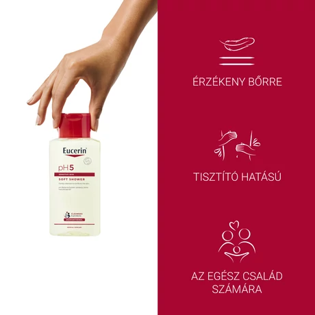 EUCERIN PH5 TUSFÜRDŐ BŐRKÍMÉLŐ 200ML