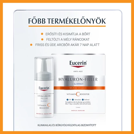 EUCERIN HYALURON-FILLER BOOSTER VITAMIN C 3X8ML