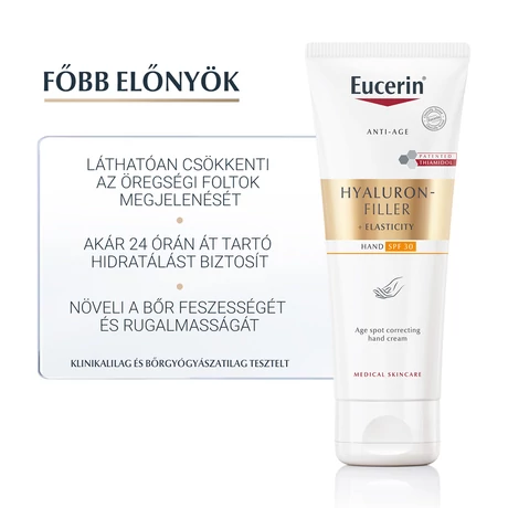 EUCERIN HYALURON-FILLER+ELASTIC.SPF30 KEZKR.75ML