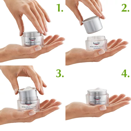 EUCERIN HYALURON-FILLER 3X EFFECT NAPPALI KRÉM UTÁNTOLTŐ 50 ML