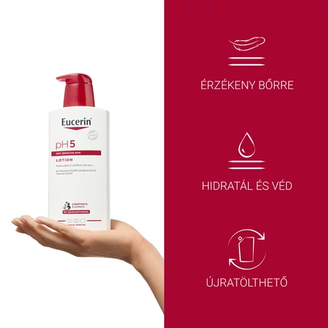 EUCERIN PH5 INTENZIV TESTÁPOLÓ PUMPÁS 400ML