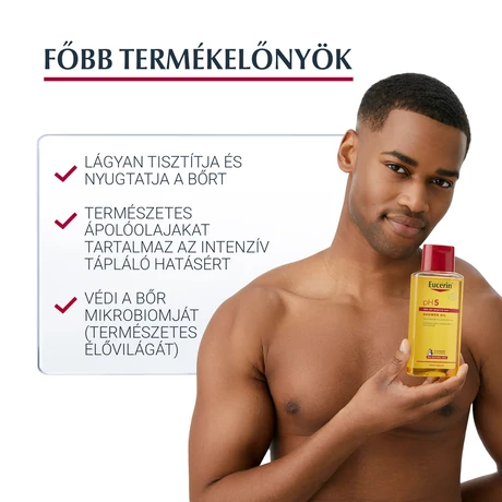 EUCERIN PH5 OLAJTUSFÜRDŐ 200ML