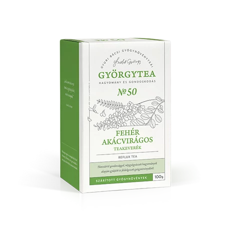 Fehér akácvirágos teakeverék (Reflux tea) 100g