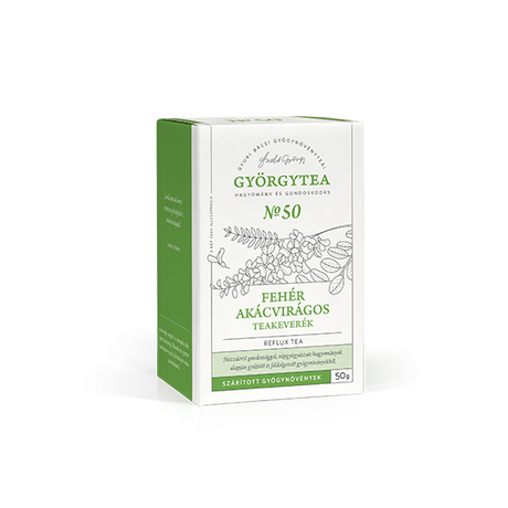 Fehér akácvirágos teakeverék (Reflux tea) 50g