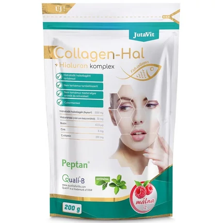 JUTAVIT COLLAGEN-HAL+HIALURON KOMPLEX MALNA 200G