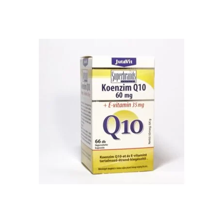 JUTAVIT KOENZIM Q10 60MG+E-VIT.TABL. 60+6X