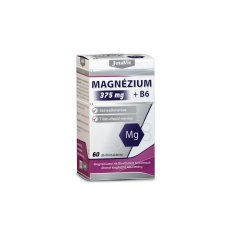 JUTAVIT MAGNEZIUM 375MG+B6 TABL. 60X