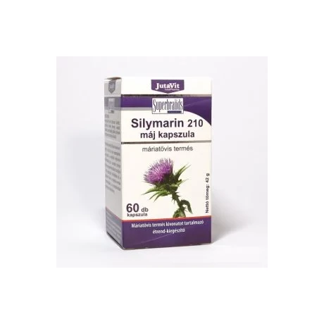 JUTAVIT SILYMARIN 210 MAJ KAPSZ. 60X