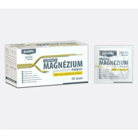 JUTAVIT SZERVES MAGNEZIUM GRAN.ITALPOR 380MG 30X