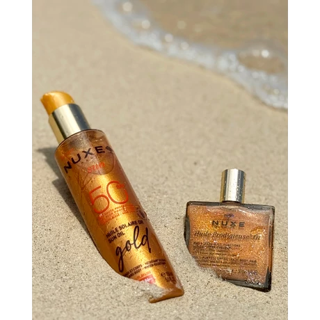NUXE SUN SPF50 CSILLÁMLÓ ARANY NAPOLAJ 150ML