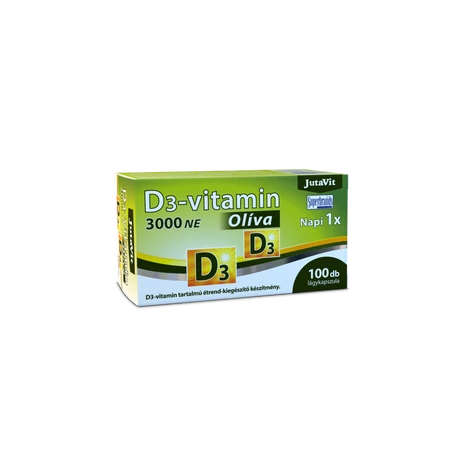 JUTAVIT D3-VITAMIN 3000NE OLIVA KAPSZ. 100X