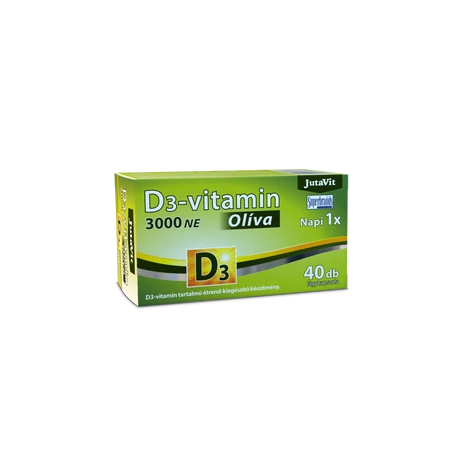 JUTAVIT D3-VITAMIN 3000NE OLIVA KAPSZ. 40X