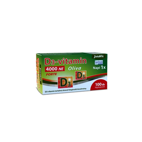 JUTAVIT D3-VIT.4000NE FORTE OLIVA KAPSZ. 100X